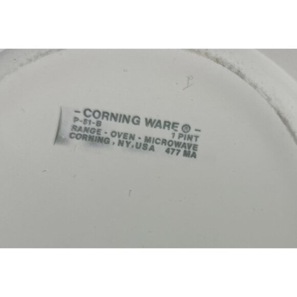 Vtg Corning Ware 1 & 1.5 pints La Marjolaine & La Sauge sauce pans Lids homecore - Picture 6 of 7